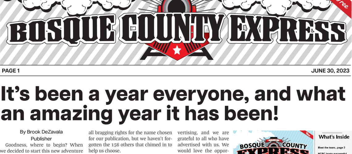 Bosque County Express, June 30, 2023